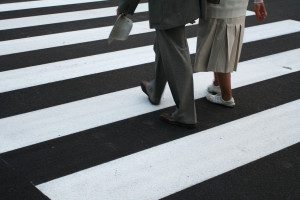 Zebra - pedestrian crossing-age friendly communities in miami florida