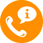 A phone with an information bubble in the middle of it -Miami elderly community